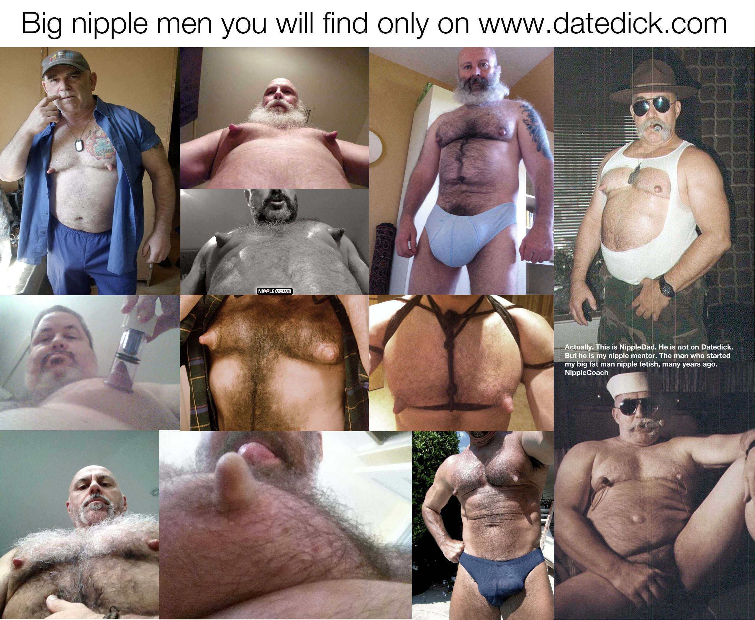 Male nipple fetish